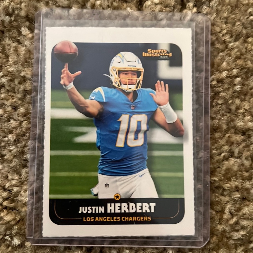 COPY - Sports Illustrated for Kids Justin Herbert RC